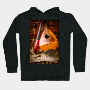 Mandolin and Pocket Violin Hoodie